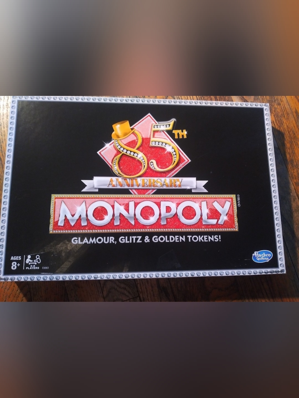 🎲 Monopoly 85th Anniversary Edition – Glamour, Glitz & Golden Tokens